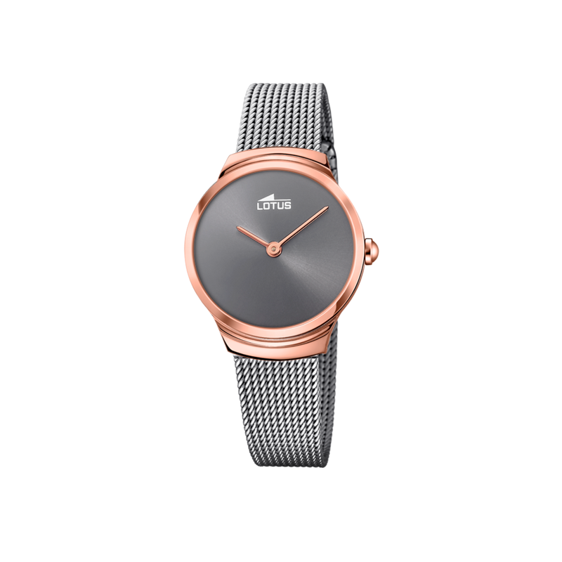 RELOJ LOTUS MINIMALIST ROSA CORREA DE ACERO MUJER 18496/2