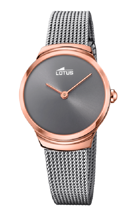 RELOJ LOTUS MINIMALIST ROSA CORREA DE ACERO MUJER 18496/2