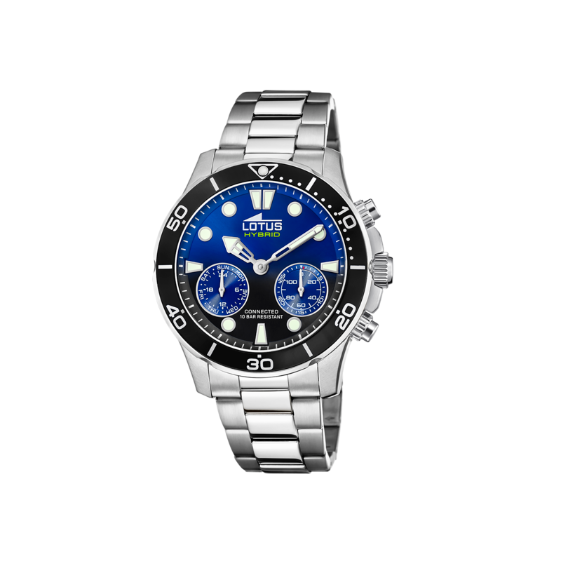 RELOJ LOTUS CONNECTED AZUL CORREA DE ACERO HOMBRE 18800/3