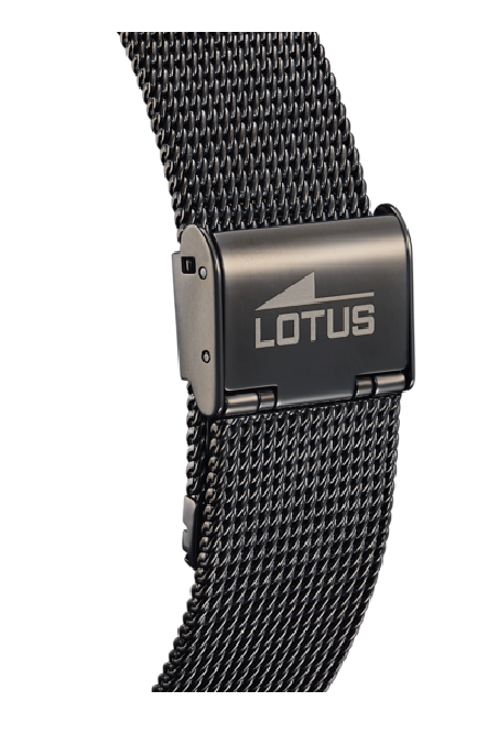 RELOJ LOTUS CONNECTED NEGRO CORREA DE ACERO HOMBRE 18805/1