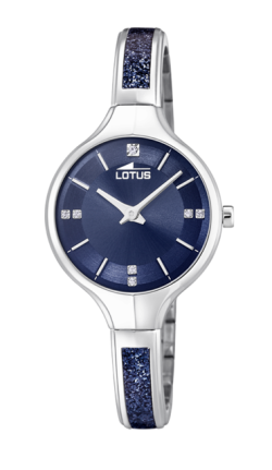 RELOJ LOTUS BLISS AZUL CORREA DE ACERO MUJER 18594/2