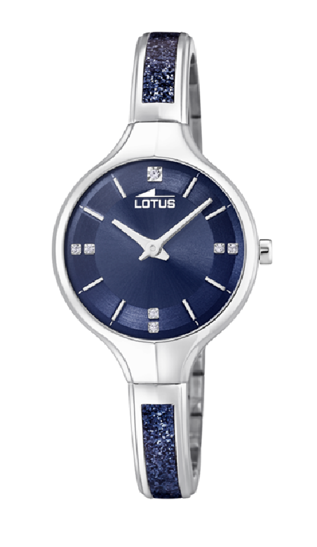 RELOJ LOTUS BLISS AZUL CORREA DE ACERO MUJER 18594/2
