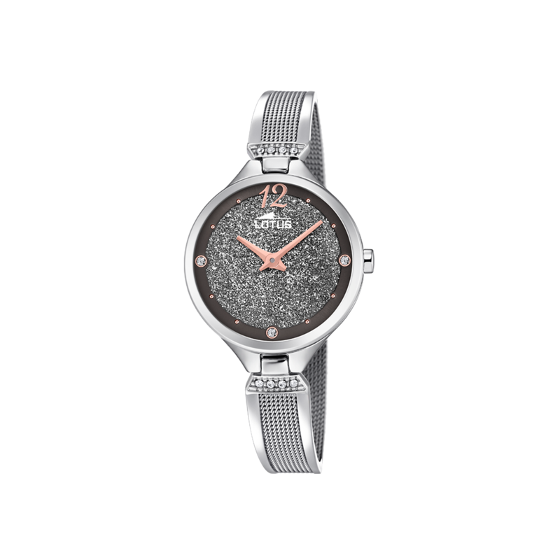 RELOJ LOTUS BLISS GRIS CORREA DE ACERO MUJER 18605/3