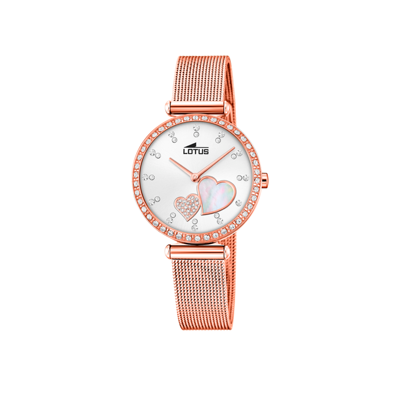 RELOJ LOTUS BLISS BLANCO CORREA DE ACERO MUJER 18620/1