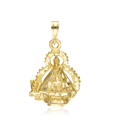 MEDALLA VIRGEN DE LA CABEZA ORO 18K 20X15MM