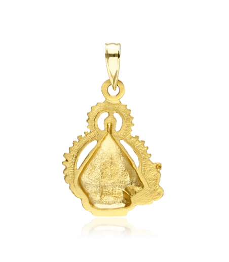 MEDALLA VIRGEN DE LA CABEZA ORO 18K 20X15MM