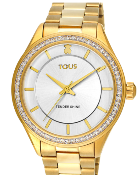 RELOJ TOUS TENDER SHINE ACERO DORADO MUJER 200350520