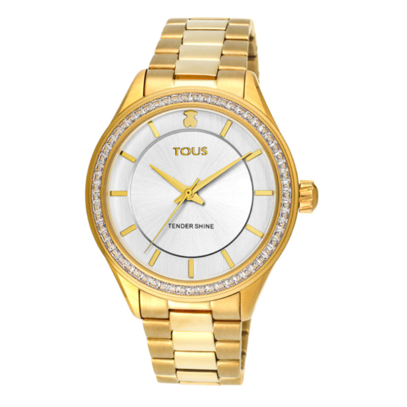 RELOJ TOUS TENDER SHINE ACERO DORADO MUJER 200350520