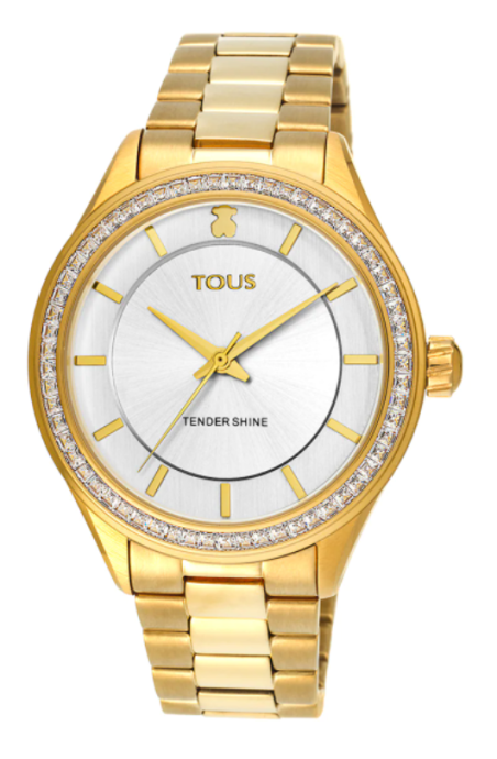 RELOJ TOUS TENDER SHINE ACERO DORADO MUJER 200350520