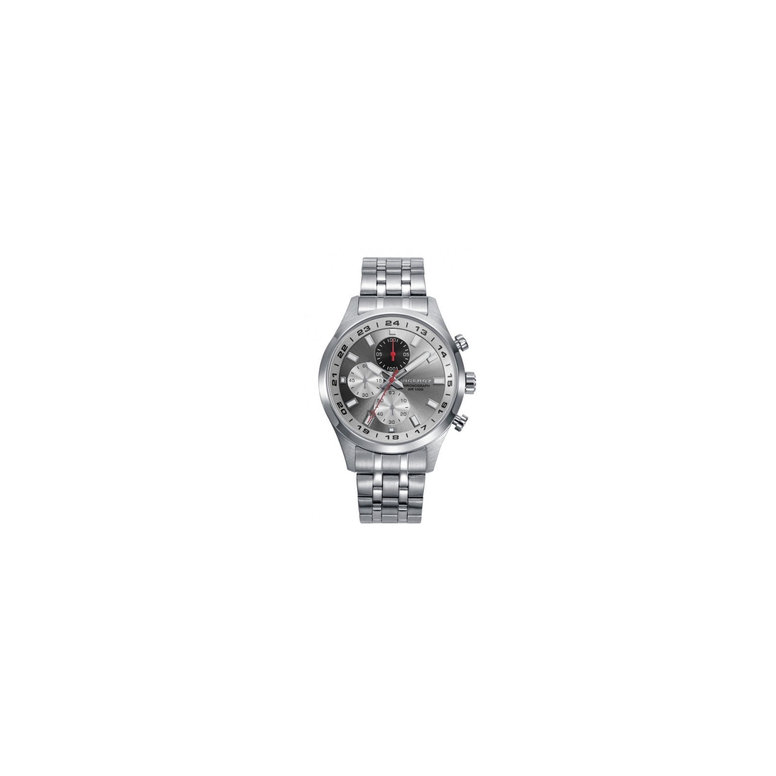 Reloj Viceroy Mujer Cerámica caja y malla milanesa de acero en Ip rosa  41128-57 - Joyerías Sánchez