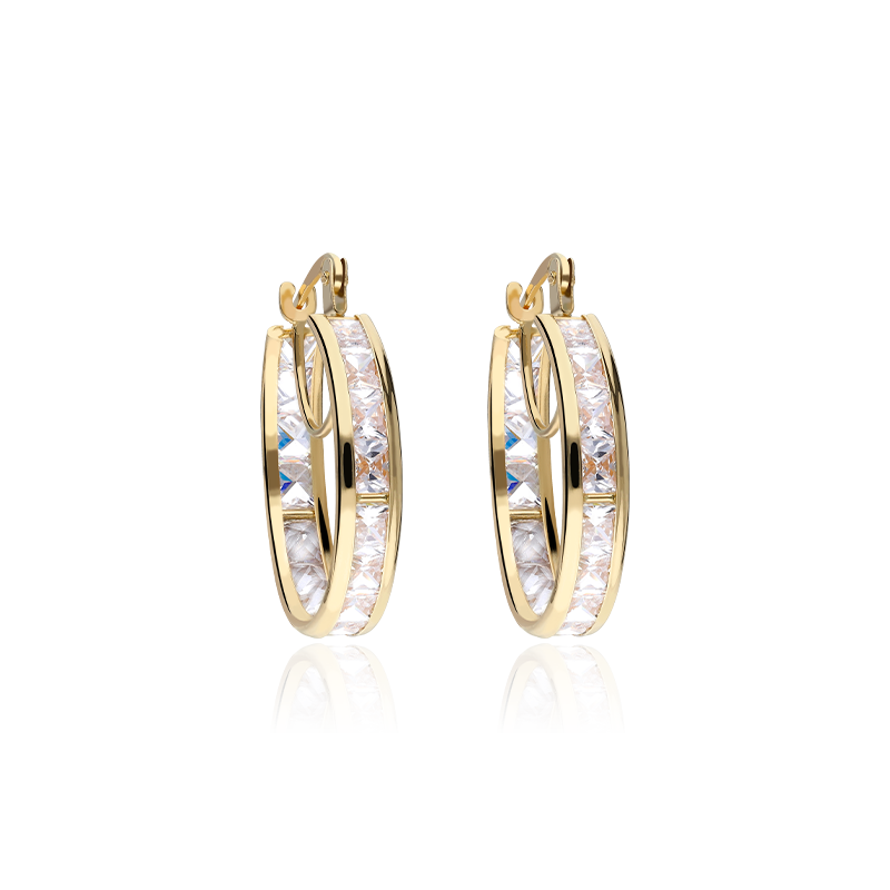 PENDIENTES ARO "SOPHIE" 20MM ORO 18K