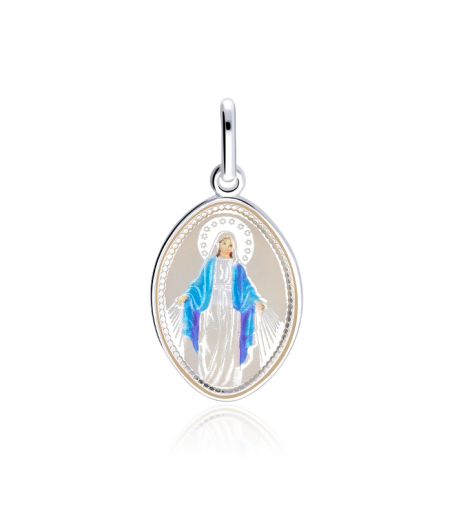 MEDALLA "VIRGEN DE LA MILAGROSA" PLATA DE PRIMERA LEY