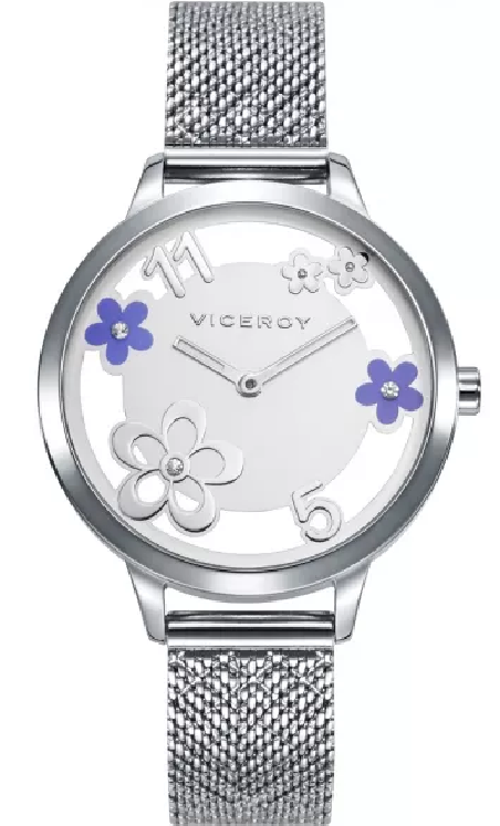 RELOJ VICEROY KISS ACERO MUJER 471296-85