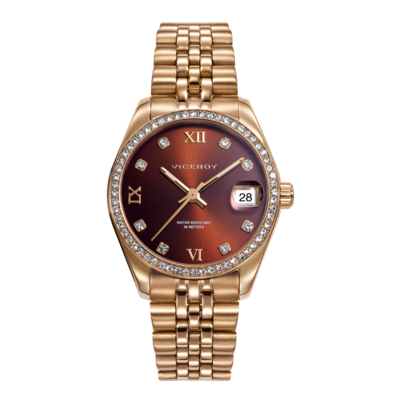 RELOJ VICEROY CHIC ACERO DORADO MUJER 42416-43