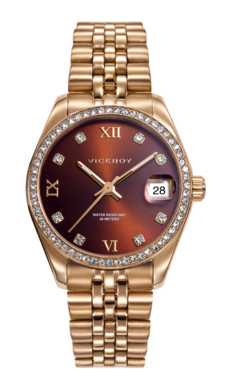 RELOJ VICEROY CHIC ACERO DORADO MUJER 42416-43