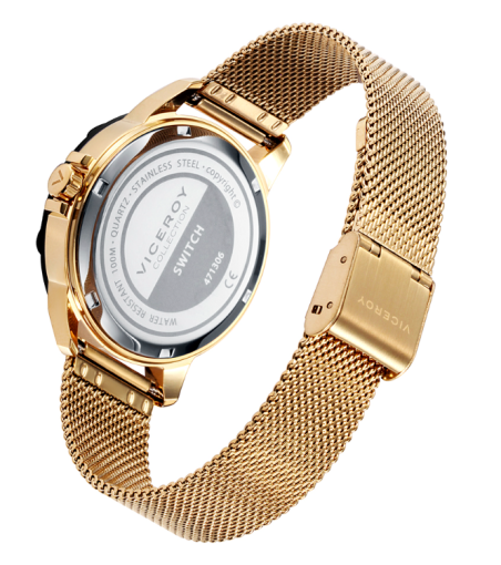 RELOJ VICEROY SWITCH ACERO DORADO MUJER 471306-57