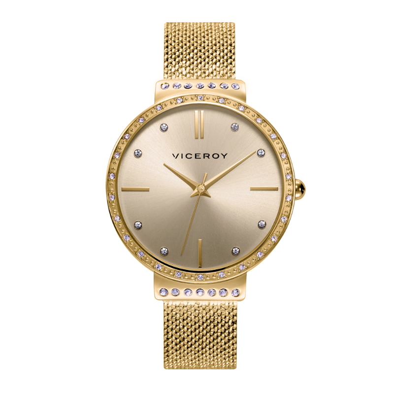 RELOJ VICEROY CHIC ACERO DORADO MUJER 471312-27