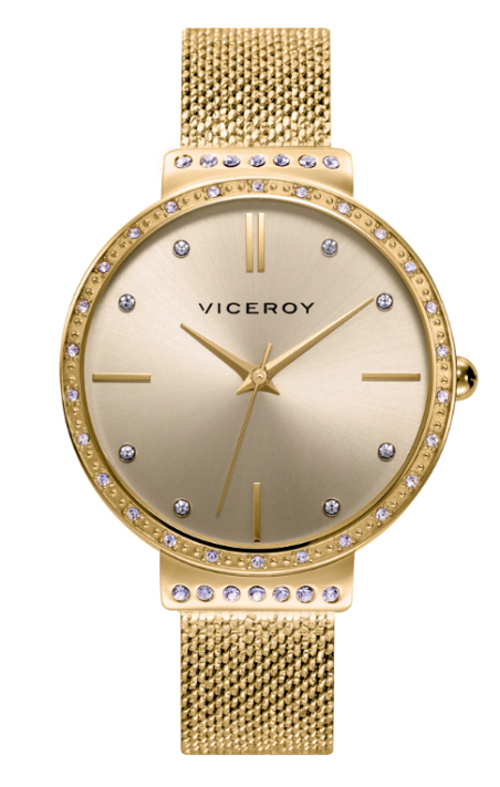 RELOJ VICEROY CHIC ACERO DORADO MUJER 471312-27