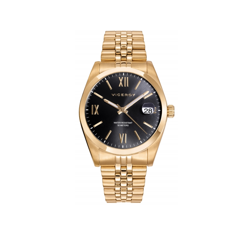 RELOJ VICEROY CHIC ACERO DORADO HOMBRE 42425-53