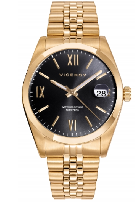 RELOJ VICEROY CHIC ACERO DORADO HOMBRE 42425-53