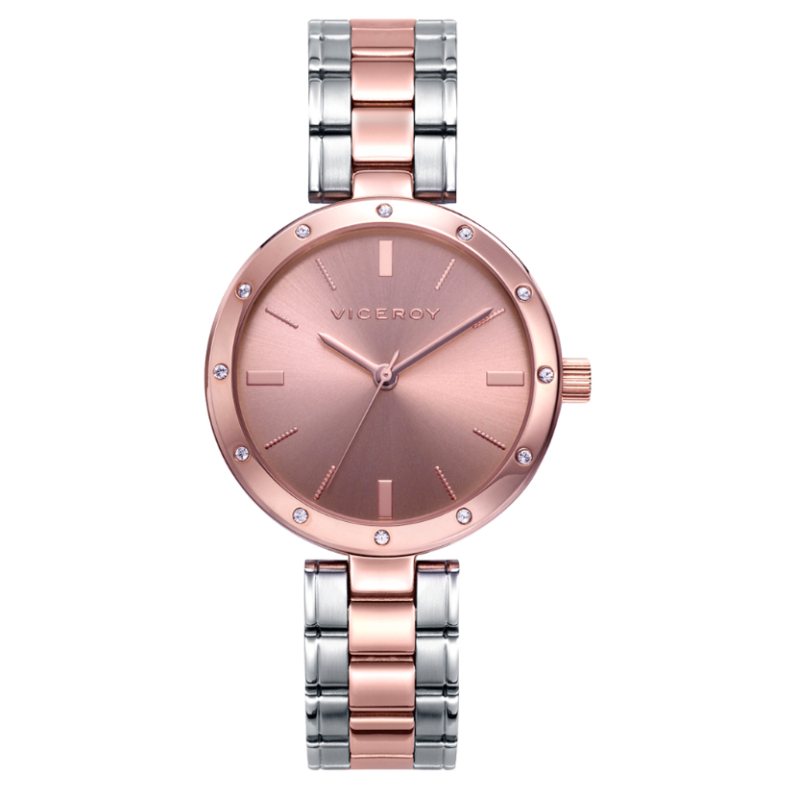 RELOJ VICEROY KISS ACERO BICOLOR MUJER 401148-77