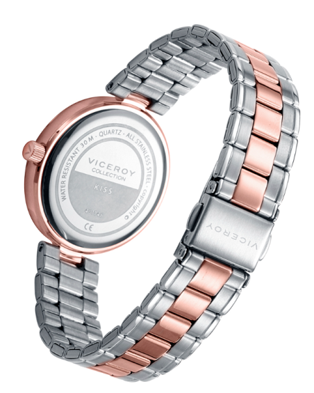 RELOJ VICEROY KISS ACERO BICOLOR MUJER 401148-77