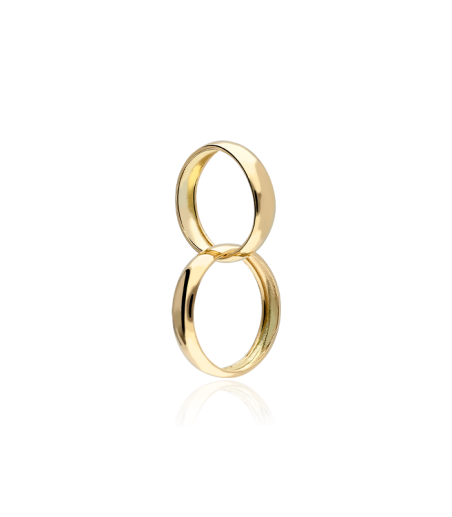 Colgante "Alianzas" Oro 18k.