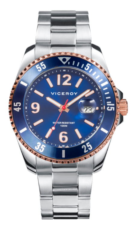 RELOJ VICEROY HEAT ACERO HOMBRE 401221-35