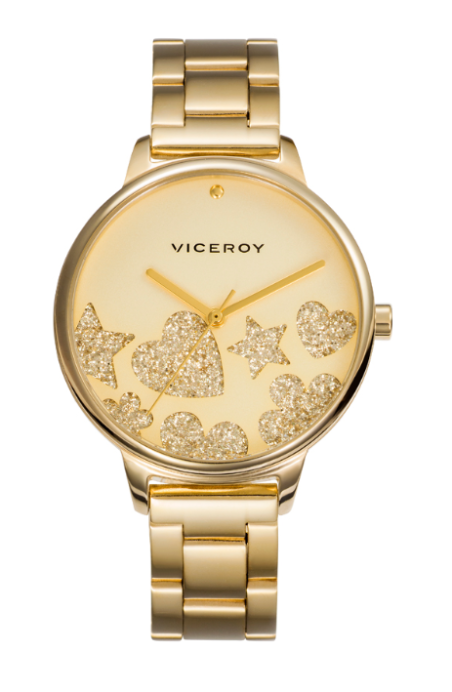 RELOJ VICEROY AIR ACERO DORADO MUJER 461144-20