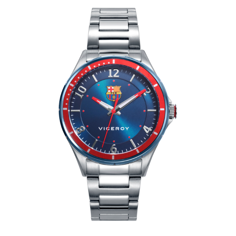 RELOJ VICEROY OFICIAL FC BARCELONA ACERO NIÑO 471268-35