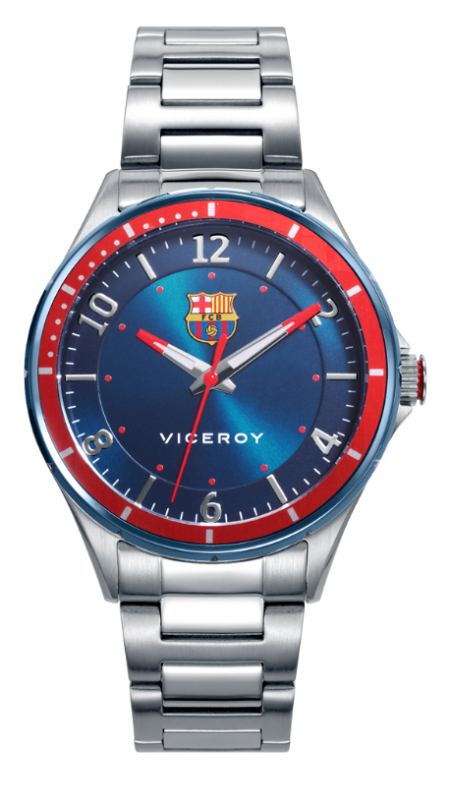 RELOJ VICEROY OFICIAL FC BARCELONA ACERO NIÑO 471268-35