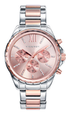 RELOJ VICEROY CHIC ACERO BICOLOR MUJER 40930-73