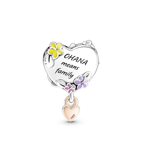 PANDORA CHARM OHANA LILO & STITCH DE DISNEY 781682C01