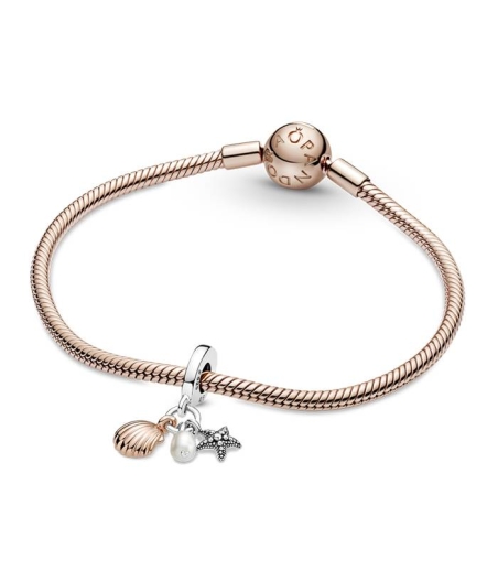 PANDORA CHARM COLG ESTRELLA CONCHA Y PERLA 781690C01