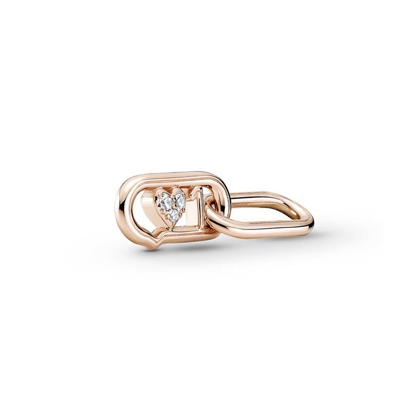 PANDORA ME LINK DOBLE ORO ROSA 781699C01