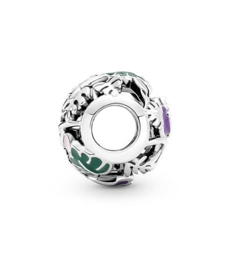 PANDORA CHARM HOJAS & ANIMALES DE LA JUNGLA 791620C01