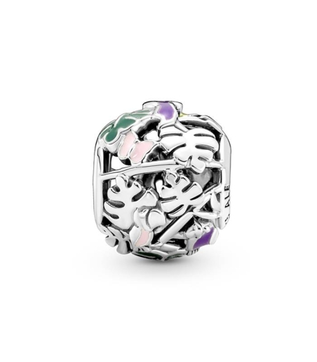 PANDORA CHARM HOJAS & ANIMALES DE LA JUNGLA 791620C01