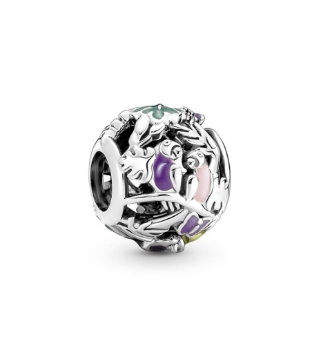 PANDORA CHARM HOJAS & ANIMALES DE LA JUNGLA 791620C01