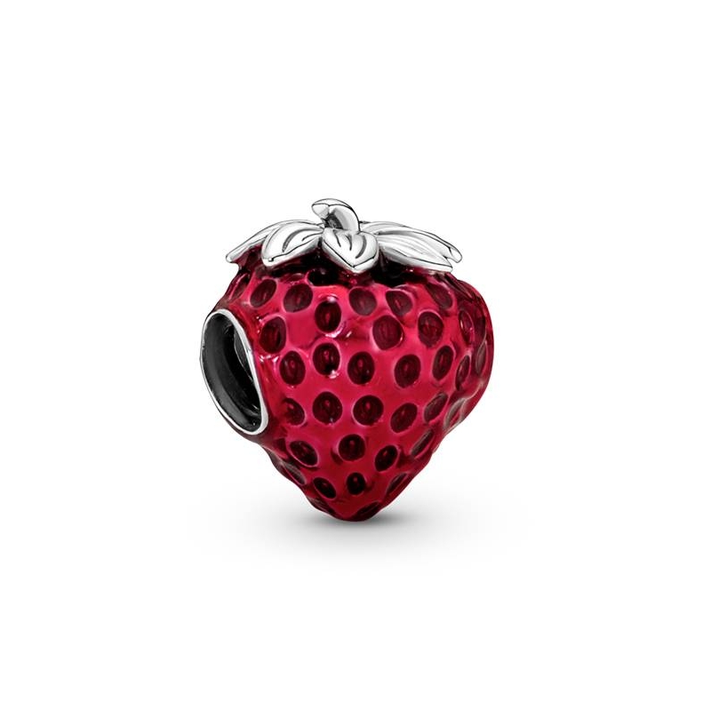 PANDORA CHARM FRESA ESMALTADA 791681C01