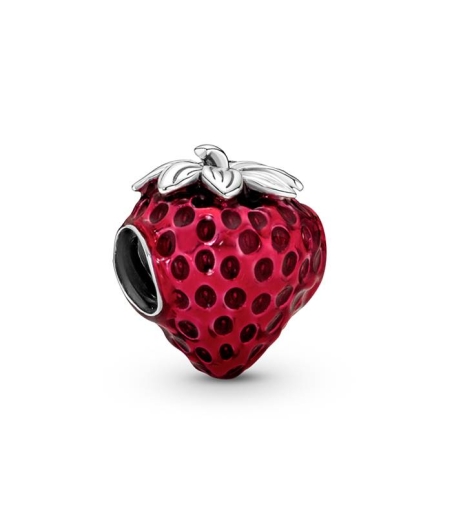 PANDORA CHARM FRESA ESMALTADA 791681C01