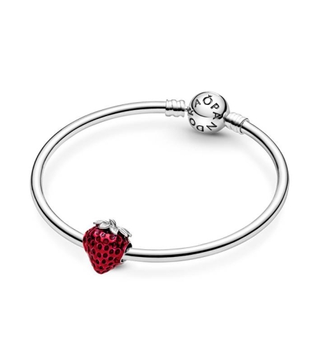 PANDORA CHARM FRESA ESMALTADA 791681C01