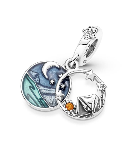 PANDORA CHARM CAMPING CIELO NOCTURNO 791686C01