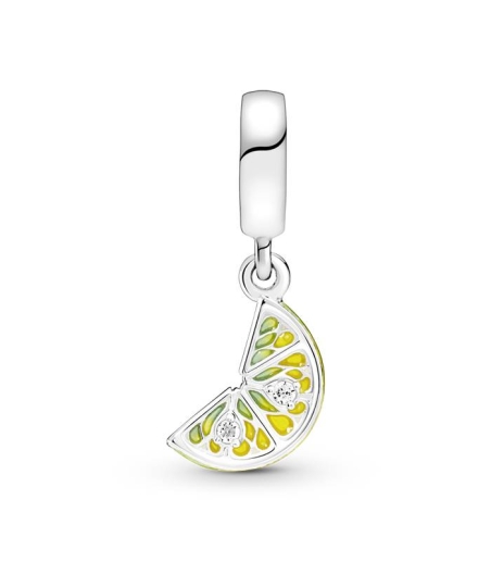 PANDORA CHARM RODAJA DE LIMON BRILLANTE 791696C01