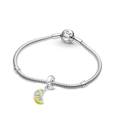 PANDORA CHARM RODAJA DE LIMON BRILLANTE 791696C01