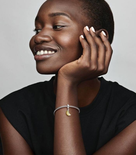 PANDORA CHARM RODAJA DE LIMON BRILLANTE 791696C01