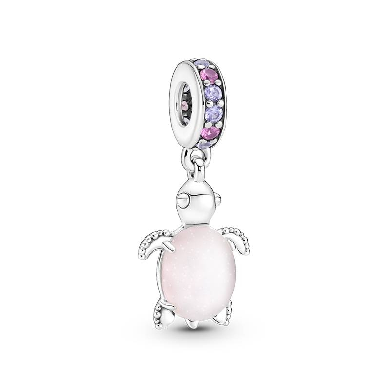 PANDORA CHARM TORTUGA MARINA CRISTAL MURANO 798939C02