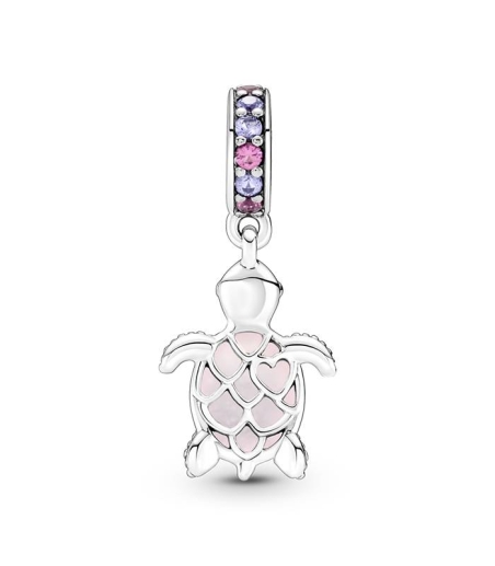 PANDORA CHARM TORTUGA MARINA CRISTAL MURANO 798939C02