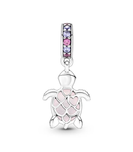 PANDORA CHARM TORTUGA MARINA CRISTAL MURANO 798939C02