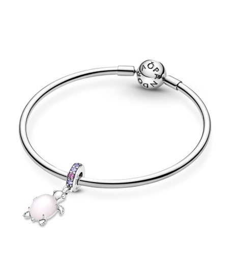 PANDORA CHARM TORTUGA MARINA CRISTAL MURANO 798939C02