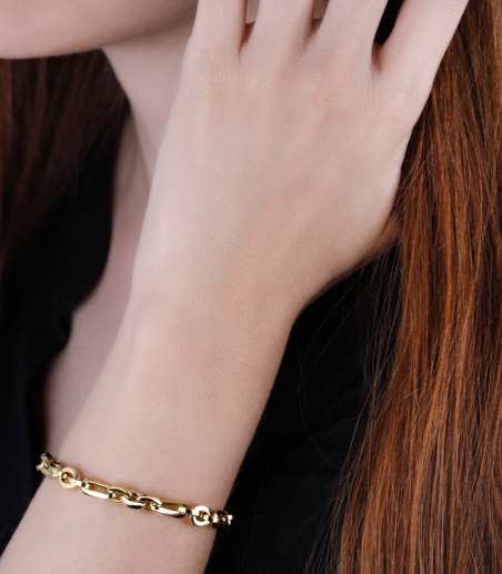 PULSERA "BAISO" ORO 18K